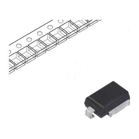 Diodă TVS 6,6kW 15,6-17,2V Unidirecţională DO218AB