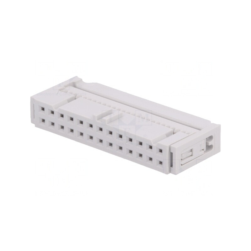Mufă IDC Mamă 26P 1,27mm Aurită | Electronic-mag.ro | Componente Electronice