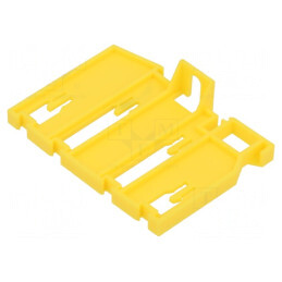 Element de fixare TS35 galbenă -25÷100°C | Electronic-mag.ro | Componente Electronice