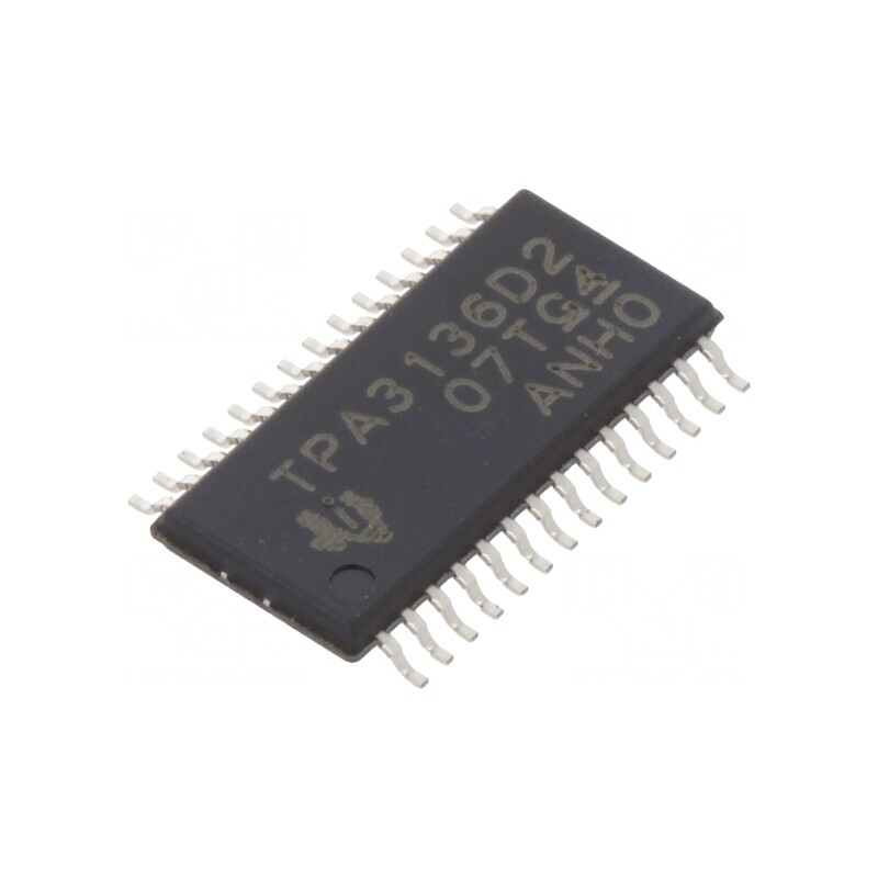 Amplificator Audio 20W 2 Canale HTSSOP28 4.5-14.4VDC | Electronic-mag.ro | Componente Electronice