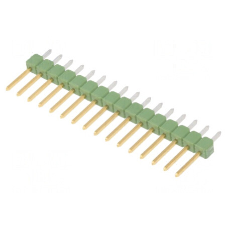 Conector Pini 16P 2.54mm Drept AMPMODU MOD II | Electronic-mag.ro | Componente Electronice