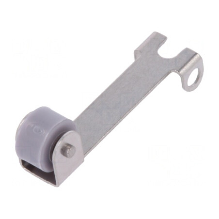 Manetă cu rolă 15,8mm oțel inoxidabil | Electronic-mag.ro | Componente Electronice