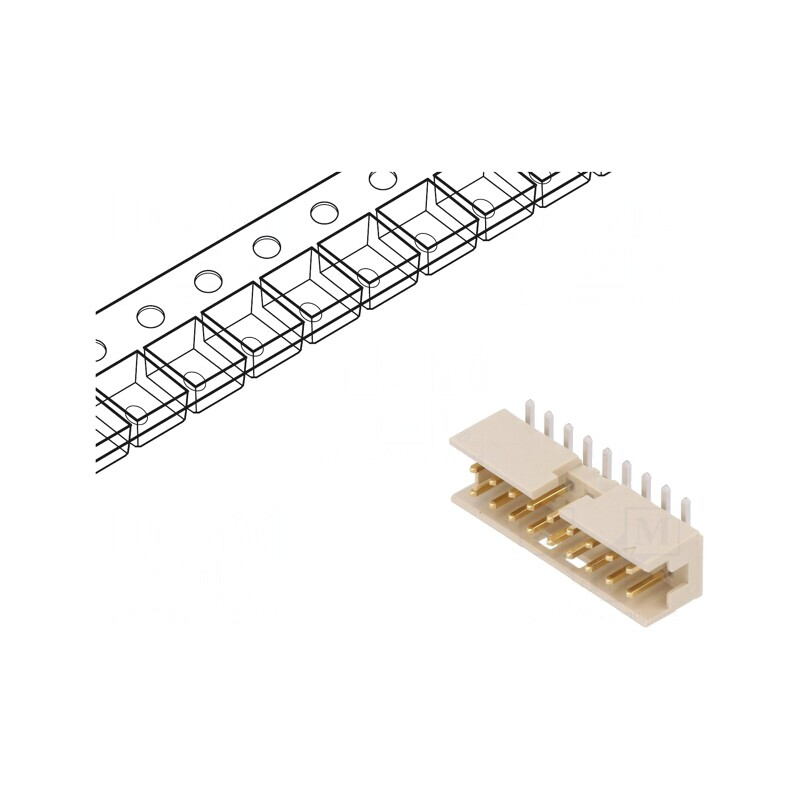 Soclu cablu-placă 18 PIN SMT Minitek 2mm pentru PCB 2A | Electronic-mag.ro | Componente Electronice Soclu cablu-placă 18 PIN SMT Minitek 2mm pentru PCB 2A | Electronic-mag.ro | Componente Electronice