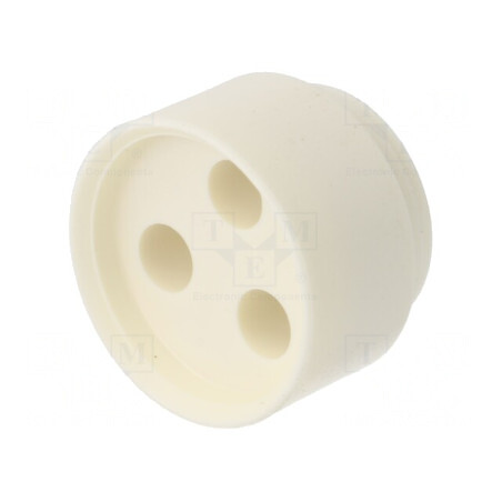 Insert pentru Presetupă Elastomer 5,2mm NPT3/4 3 Orificii | Electronic-mag.ro | Componente Electronice
