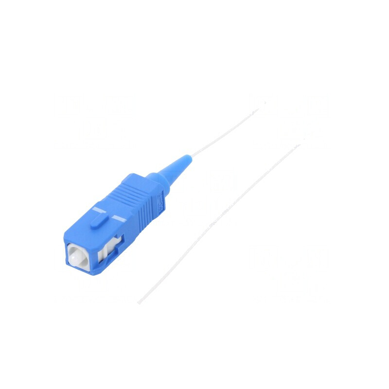 Cablul fibră optică SC/UPC 2m LSZH alb | Electronic-mag.ro | Componente Electronice