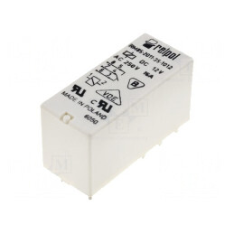 Releu electromagnetic SPDT 12VDC 16A | Electronic-mag.ro | Componente Electronice