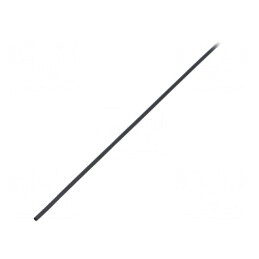 Manson termocontractabil 1,5mm 1,2m negru | Electronic-mag.ro | Componente Electronice