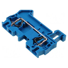 Terminal Îmbinare Șine 0,08-4mm² 1 Pista 2 Borne Albastru | Electronic-mag.ro | Componente Electronice
