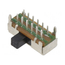 Comutator glisant 4PDT ON-ON 0,2A 30VDC | Electronic-mag.ro | Componente Electronice