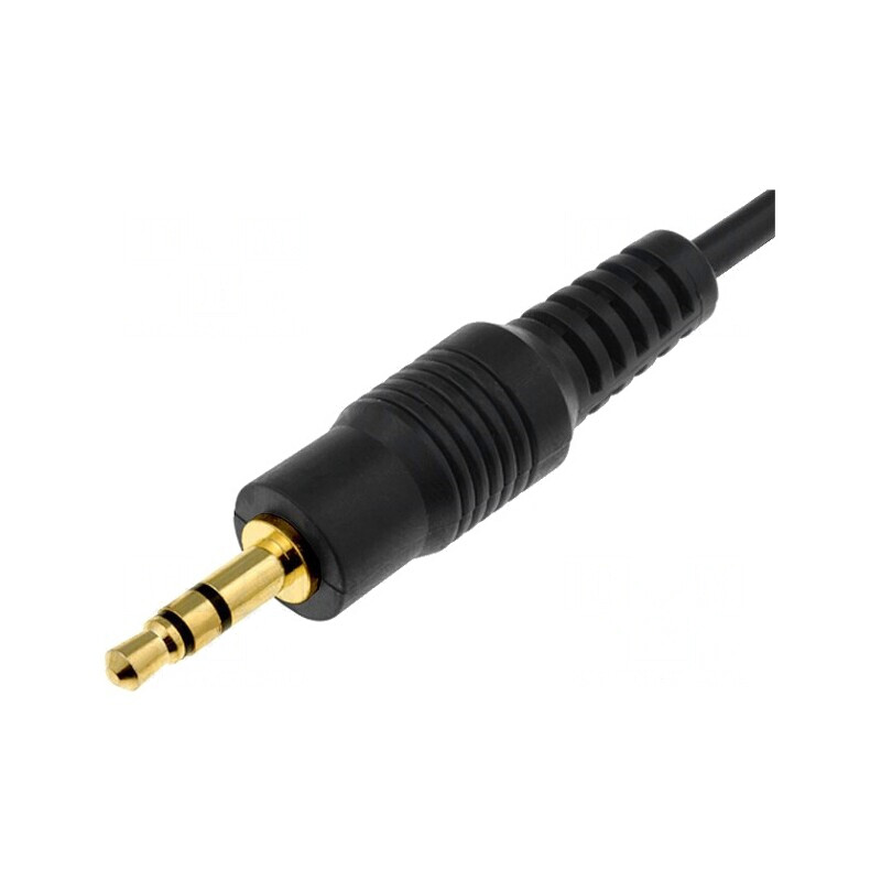 Cablu Stereo Jack 3,5mm Aurit 0,8m Negru | Electronic-mag.ro | Componente Electronice Cablu Stereo Jack 3,5mm Aurit 0,8m Negru | Electronic-mag.ro | Componente Electronice