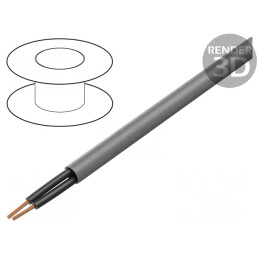 Cablu ÖLFLEX CLASSIC 400 P 2x0,5mm2 300/500V Cu | Electronic-mag.ro | Componente Electronice