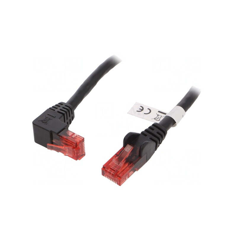 Cablu Patch UTP Cat6 Negru 1m | Electronic-mag.ro | Componente Electronice Cablu Patch UTP Cat6 Negru 1m | Electronic-mag.ro | Componente Electronice