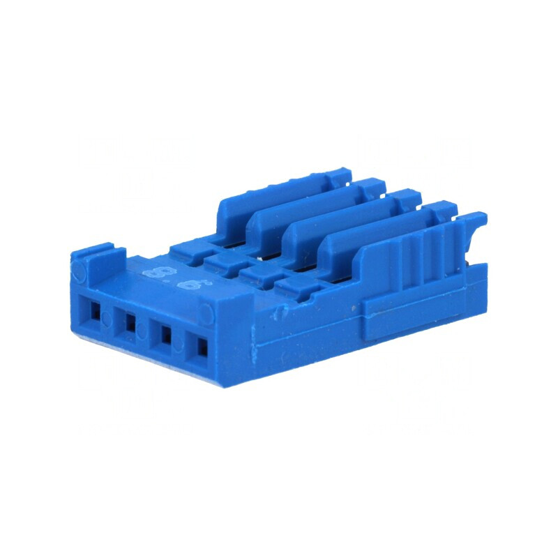 Mufă cablu-placă mamă 2,54mm 4 pini IDC | Electronic-mag.ro | Componente Electronice