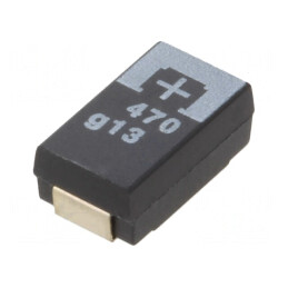 Condensator tantal-polimer 470uF 4V SMD | Electronic-mag.ro | Componente Electronice