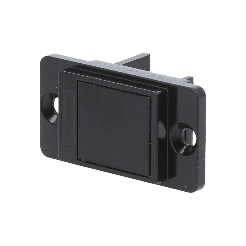 Capac de protecție metalic negru DUALSLIM 29mm | Electronic-mag.ro | Componente Electronice