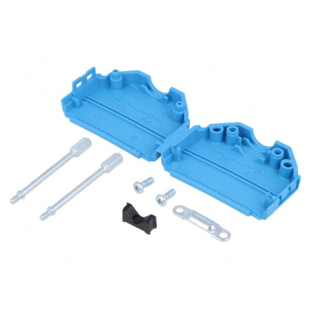Carcasă pentru conectori D-Sub 25pin și D-Sub HD 44pin | Electronic-mag.ro | Componente Electronice