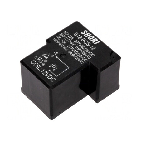 Releu Electromagnetic SPDT 12V 20A | Electronic-mag.ro | Componente Electronice