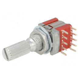 Comutator Rotativ 3 Pozitii 0.1A 16VDC 2 Secțiuni 30° | Electronic-mag.ro | Componente Electronice