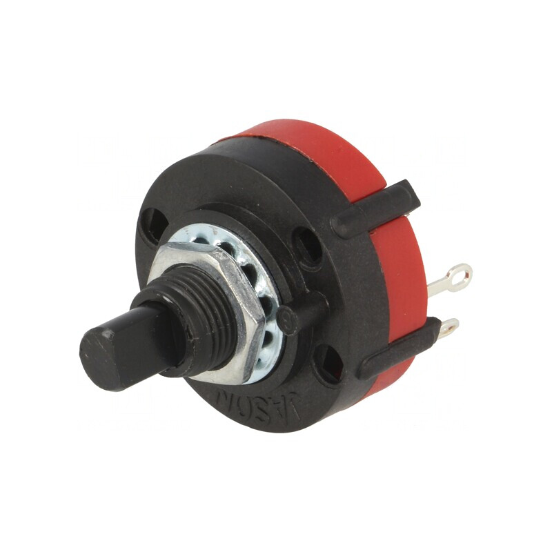 Comutator Rotativ 4 Pozitii 0.3A 125V 1 Sectiune 30° | Electronic-mag.ro | Componente Electronice