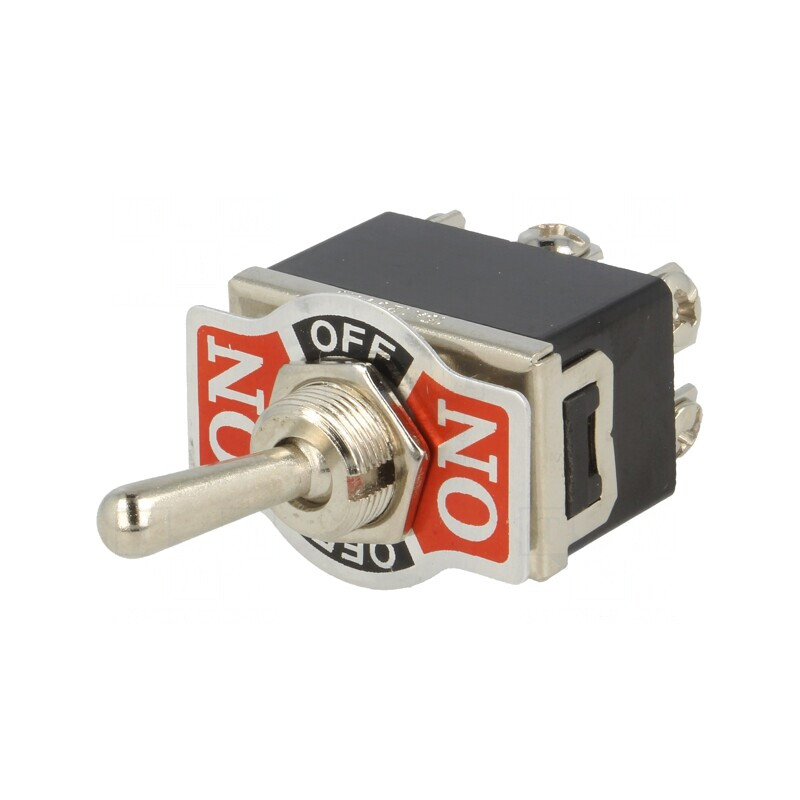 Comutator Basculant DP3T ON-OFF-ON 10A 250VAC | Electronic-mag.ro | Componente Electronice