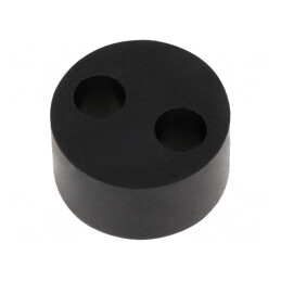 Insert Presetupă 6mm M25 IP68 Cauciuc NBR 2 Orificii | Electronic-mag.ro | Componente Electronice