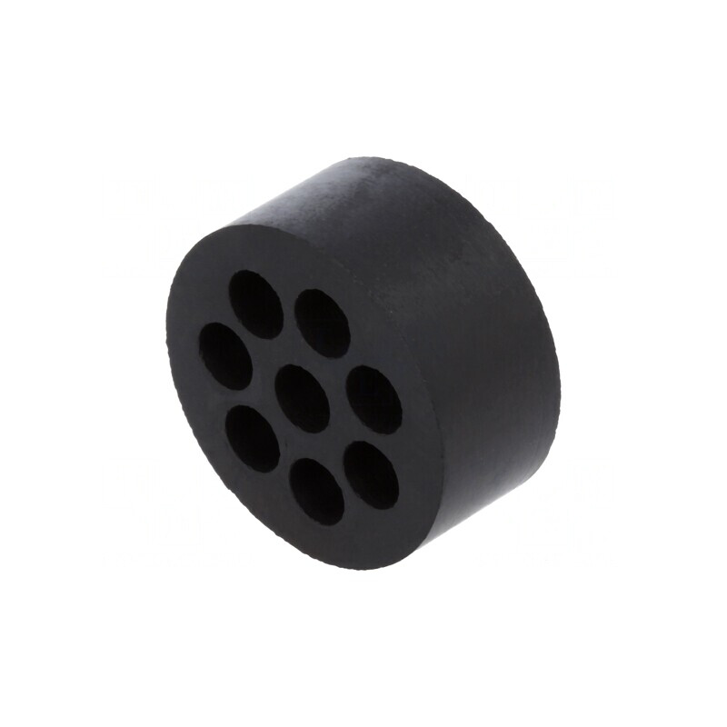Insert Presetupă 5mm M32 IP54 Cauciuc NBR 8 Orificii | Electronic-mag.ro | Componente Electronice
