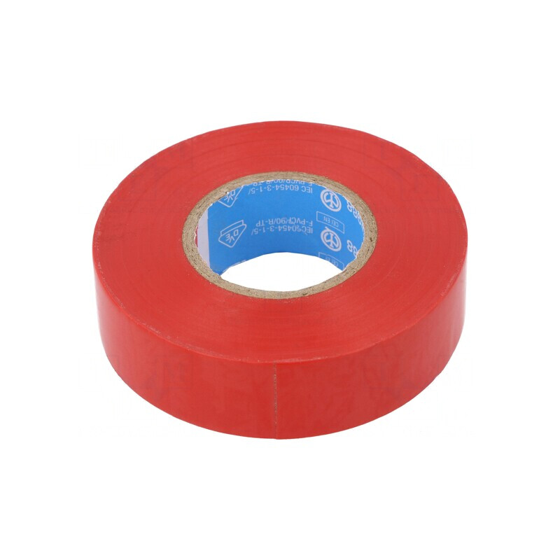 Bandă electroizolantă roșie 19mm x 20m | Electronic-mag.ro | Componente Electronice Bandă electroizolantă roșie 19mm x 20m | Electronic-mag.ro | Componente Electronice