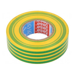 Bandă Electroizolantă Galben-Verde 19mm x 20m | Electronic-mag.ro | Componente Electronice