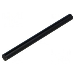 Adapter termoplast negru 6mm x 80mm Ax fină | Electronic-mag.ro | Componente Electronice