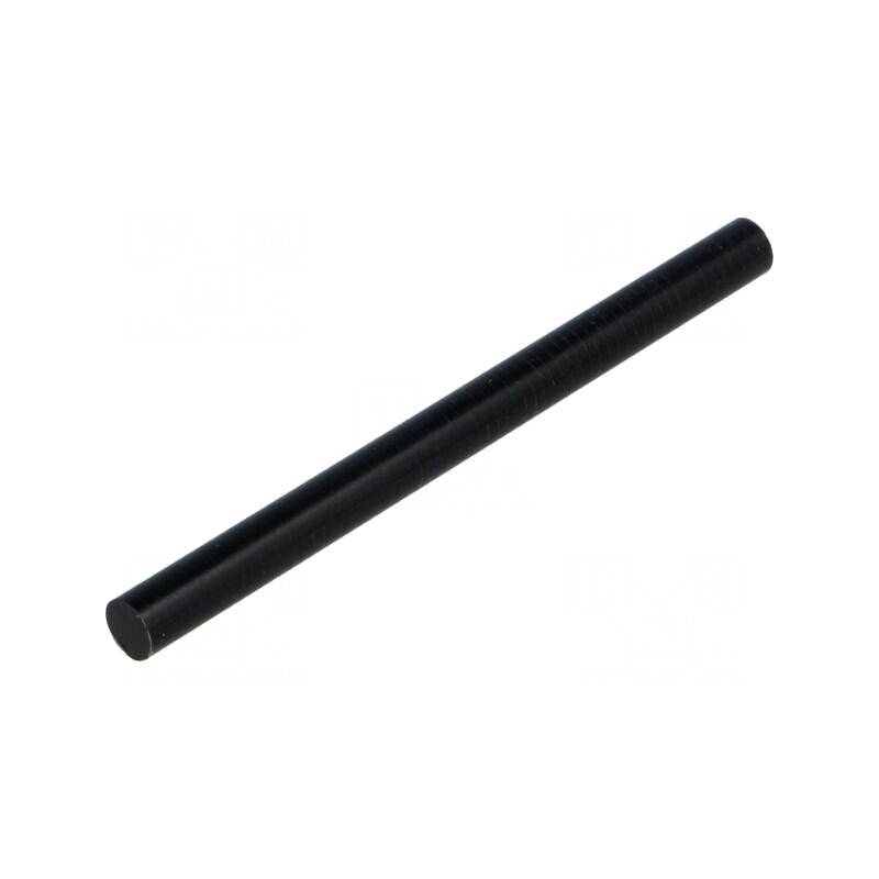 Adapter termoplast negru 6mm x 80mm Ax fină | Electronic-mag.ro | Componente Electronice