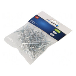 Dibluri Aluminiu 4mm x 16mm, Set 50 Buc. | Electronic-mag.ro | Componente Electronice