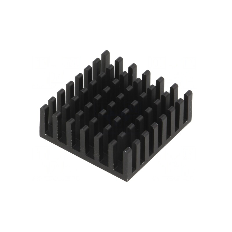 Radiator Aluminiu Negru 27x27x10mm | Electronic-mag.ro | Componente Electronice Radiator Aluminiu Negru 27x27x10mm | Electronic-mag.ro | Componente Electronice