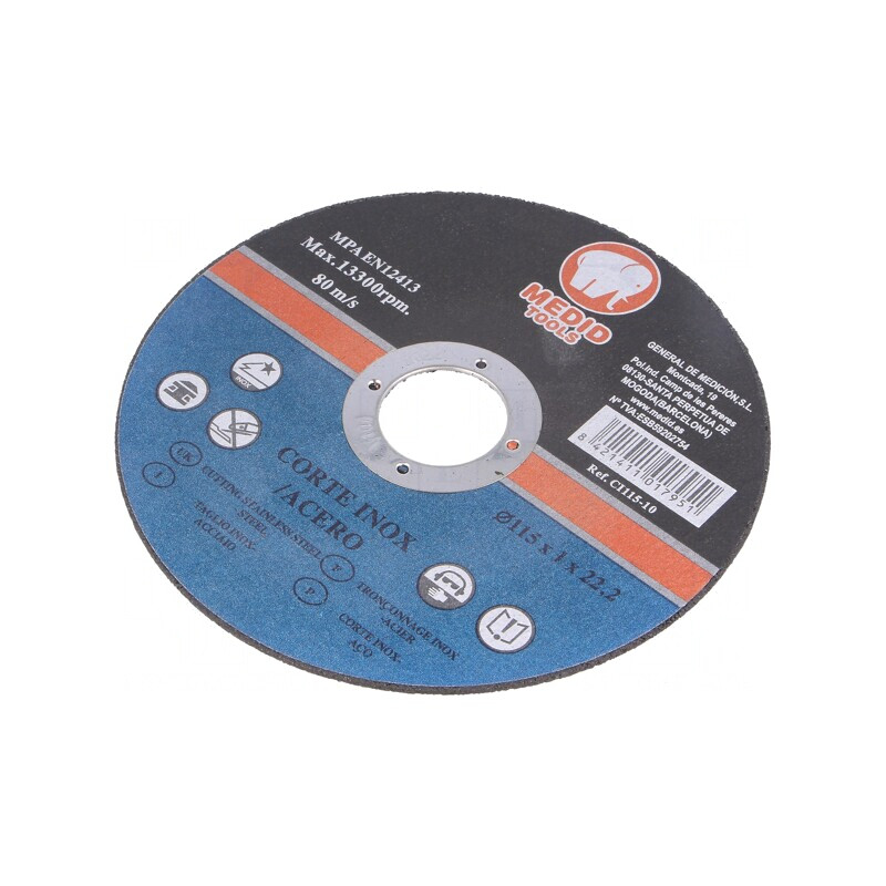 Disc de Tăiere 115mm 1mm | Electronic-mag.ro | Componente Electronice