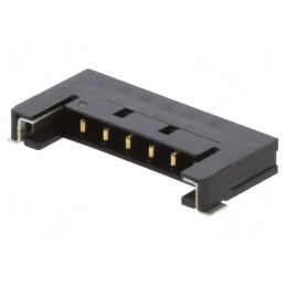 Soclu; cablu-placă; tată; Pico-Lock; 1,5mm; PIN: 6; SMT; pentru PCB