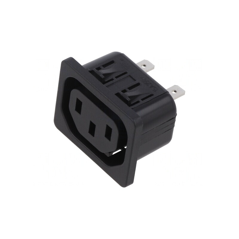 Conector Alimentare AC IEC 60320 C13 (F) 25-70°C | Electronic-mag.ro | Componente Electronice Conector Alimentare AC IEC 60320 C13 (F) 25-70°C | Electronic-mag.ro | Componente Electronice
