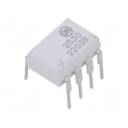 Optocuplor 2 Canale 5kV 1Mbps DIP8 | Electronic-mag.ro | Componente Electronice