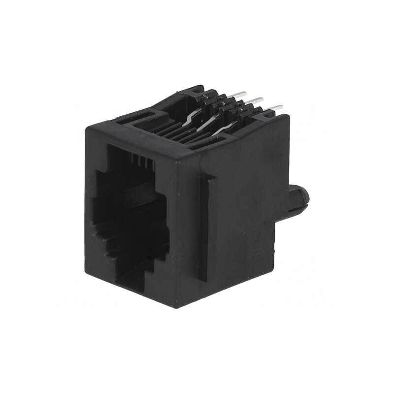 Soclu RJ12 cu Blocare Panou 6p6c THT Drept | Electronic-mag.ro | Componente Electronice Soclu RJ12 cu Blocare Panou 6p6c THT Drept | Electronic-mag.ro | Componente Electronice