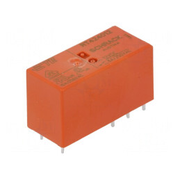 Releu Electromagnetic DPDT 12VDC 8A PCB | Electronic-mag.ro | Componente Electronice