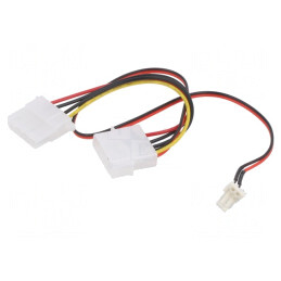 Cablu Alimentare 3 Pin Molex 0.18m | Electronic-mag.ro | Componente Electronice