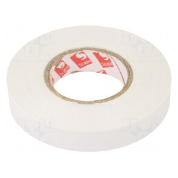 Bandă Electroizolantă Albă 12mm x 25m | Electronic-mag.ro | Componente Electronice