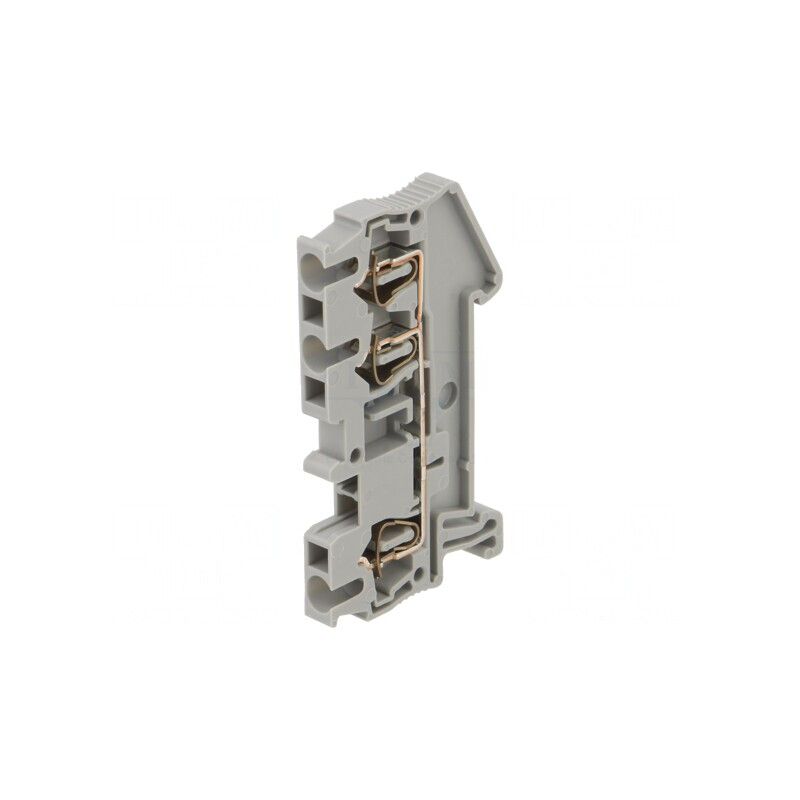 Conector de Îmbinare Șine 3 Borne Gri 0,08-2,5mm² | Electronic-mag.ro | Componente Electronice