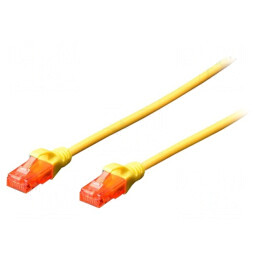 Cablu Patch UTP Cat5e Galben 5m | Electronic-mag.ro | Componente Electronice