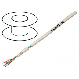 Cablu Ethernet U/UTP Cat5e 100m Gri | Electronic-mag.ro | Componente Electronice
