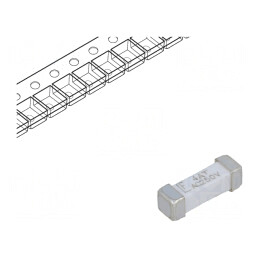 Siguranţă: siguranţă; întârziere; 4A; 250VAC; 250V; 125VDC; SMD