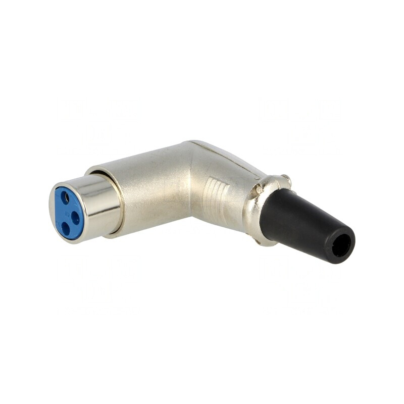 Mufă XLR Mamă 3 Pini 90° pe Cablu | Electronic-mag.ro | Componente Electronice Mufă XLR Mamă 3 Pini 90° pe Cablu | Electronic-mag.ro | Componente Electronice