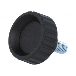 Buton de Reglare Poliamidă M8 32mm | Electronic-mag.ro | Componente Electronice