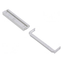 Mufă IDC Mamă 40-PIN 1,27mm Presare Cabluri Aurită | Electronic-mag.ro | Componente Electronice