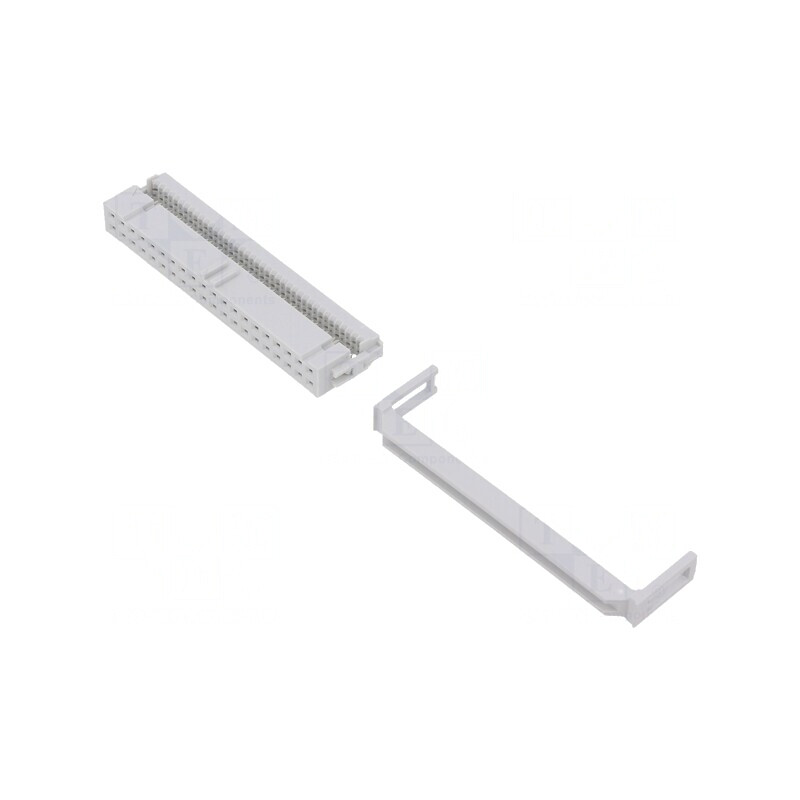 Mufă IDC Mamă 40-PIN 1,27mm Presare Cabluri Aurită | Electronic-mag.ro | Componente Electronice