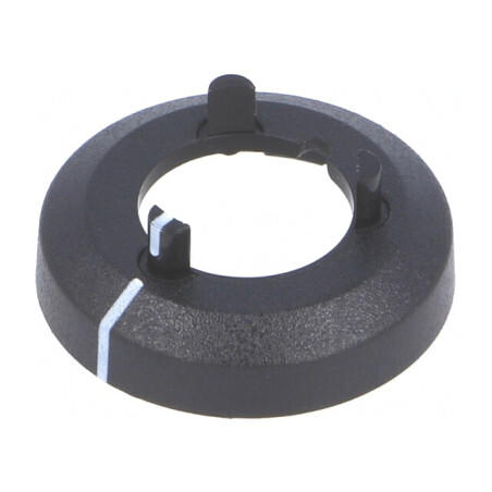 Capac Piuliță Indicator ABS Negru | Electronic-mag.ro | Componente Electronice