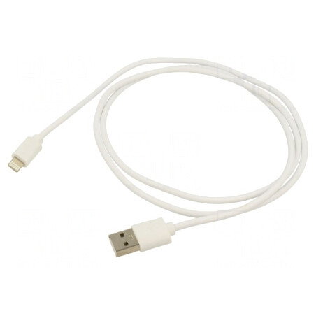 Cablu USB Lightning Apple 1m | Electronic-mag.ro | Componente Electronice